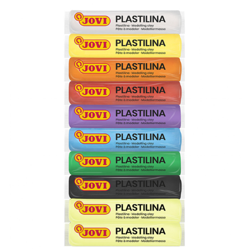 5 - PLASTILINA JOVI BARRAS 15G - PACK 10