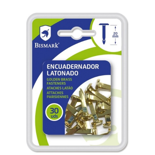 7 - ENCUADERNADOR LATONADO DOBLE B - PACK 30
