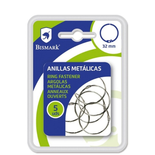 5 - ANILLAS METALICAS 32MM FASTENER