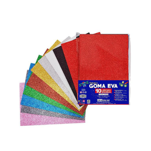 6 - PACK GOMAEVA PURPURINA 40X60CM, 10 UNIDADES