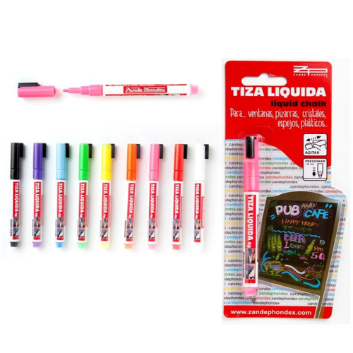 18.5 - TIZA LIQUIDA COLORES (AMARILLO)