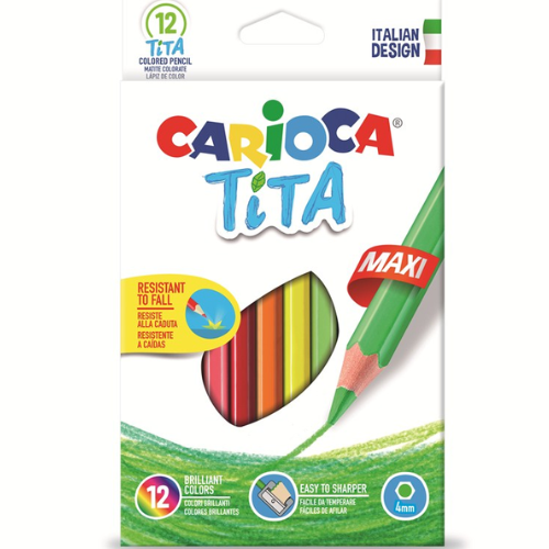 1. 8 - LÁPICES MADERA CARIOCA - PACK 12