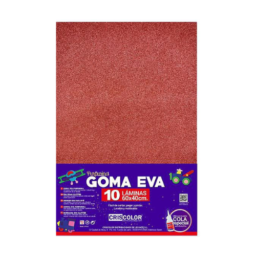 5.3 - GOMAEVA PURPURINA GRANATE, PACK  10 UNIDADES 60X40CM