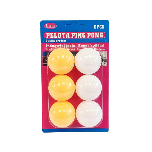 1.7 - PELOTAS PING PONG