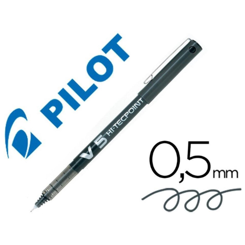 1.3 - PILOT V5 HI-TECPOINT NEGRO