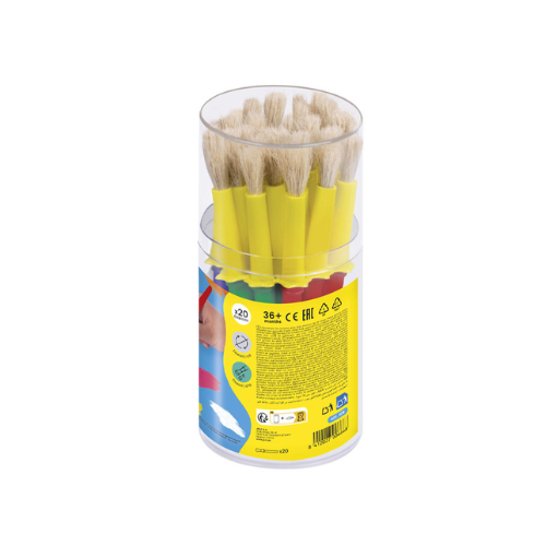 7.16 - PINCELES MEDIANOS PELO CERDA JOVI - PACK 20