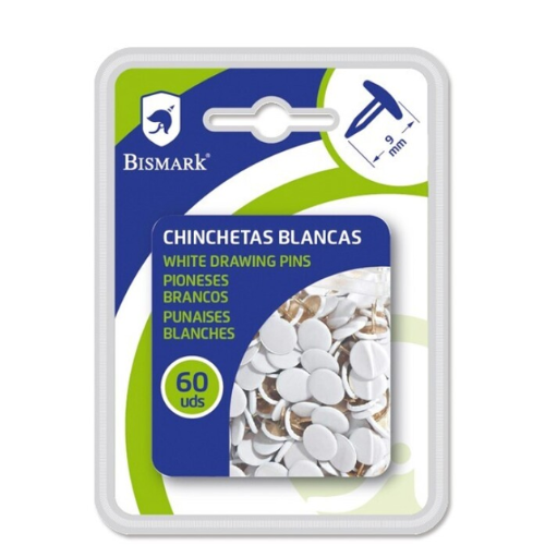 5.1 - CHINCHETAS BLANCAS - PACK 60
